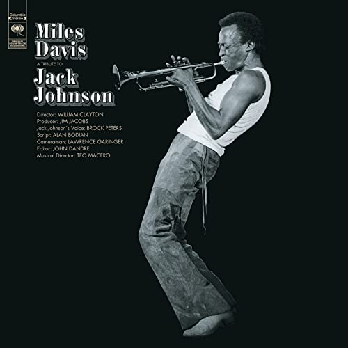 Portada del vinilo A Tribute To Jack Johnson de Miles Davis