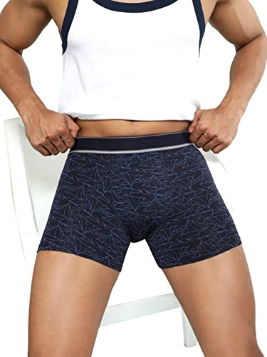 Image of Jockey US52 Men's Super Combed Cotton Printed Brief with Ultrasoft Waistband