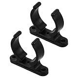 Cabilock Nylon Rohrschellen 2 Stück 1,5 Zoll Robuste Clips für Bootsreparatur und Leiterbefestigung für Yacht und Marineanwendungen