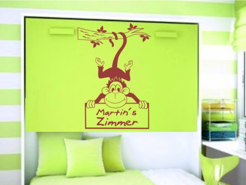 Mono con nombre personalizado (Descripción Lectura por favor) en 27 Colores y varios. Talla, Weiß, ca. 95 x 137 cm (bxh)