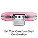 Master Lock Pink Portable Small Lock Box, Set Your Own Lock Combination Portable Safe, Personal Travel Safe for Phone, Passport, Money, ‎5900DPNK