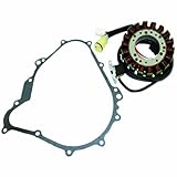 Caltric Stator & Gasket Compatible With Yamaha Kodiak 400 2X4 2X4 Yfm400F Hunter 2000-2006 Atv New