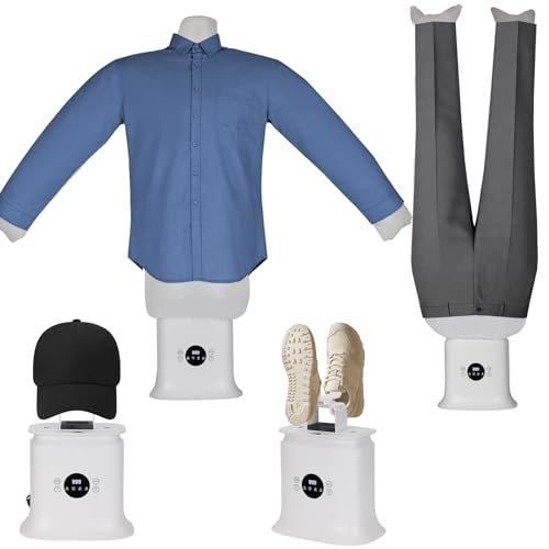 2026 Upgraded Automatic Ironing Machine, Hands-Free Wrinkle Remover for Shirts, Pants, Jackets and...