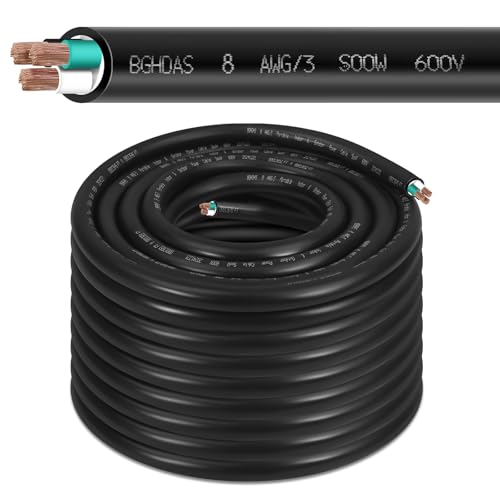 75ft 8/3 SOOW Bulk Cable