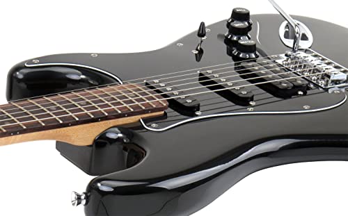 Rocktile Pro ST60-BK guitare électrique - Les Beatles, Paul McCartney, John Lennon, RIngo Starr, George Harrison Rocktile Pro ST60-BK guitare électrique – Image 8