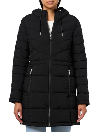 Tommy Hilfiger レディース アウター ミッドウェイト ジャケット、ブラック、M