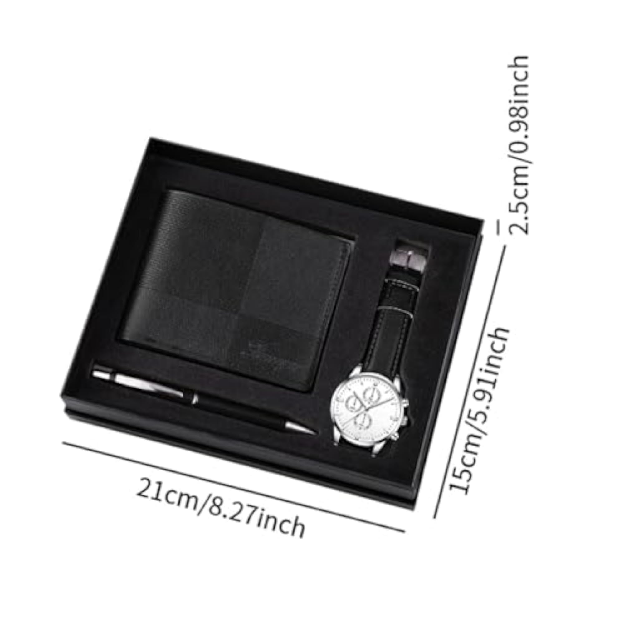 Men's Gift Set Elegant Organizer Watch Set