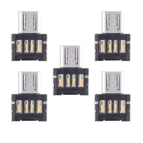 5 adaptadores OTG Micro USB 5 pines ultramini miniatura 4