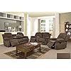 A ainehome 3 piece set corduroy recliner sofa set with storage modern taupe brown for living roomoffice  urban country home decor