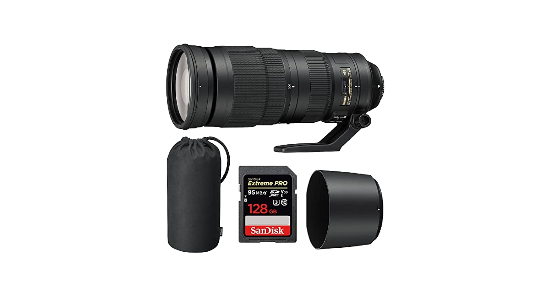 RRS LC-A14 Pkg (AF-S 200-500mm f/5.6用） RRS: LC-A14-PKG Lens Collar & Foot for Nikon