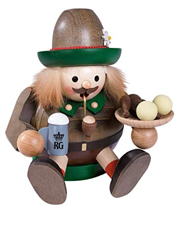 Richard Glaesser Rauchmann Bayer mit Bierkrug, 26432, aus Seiffen im Erzgebirge