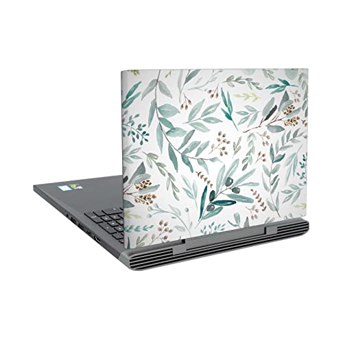 Peau Vinyle Dell Inspiron 15 7000 Éviter Rayures Sticker Eucalyptus Anis Illustration
