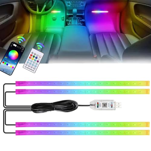 Amazon | GZRUICA 車用LEDテープ 72LED RGB USB式 LEDテープライト