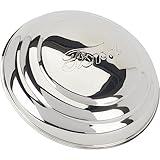 Speedway Motors Vintage Series Wheel Hub Cap for Vintage Wheels Compatible with 1941 Ford Style Stainless Steel Finish Replacement Center Cap Wheel Installations