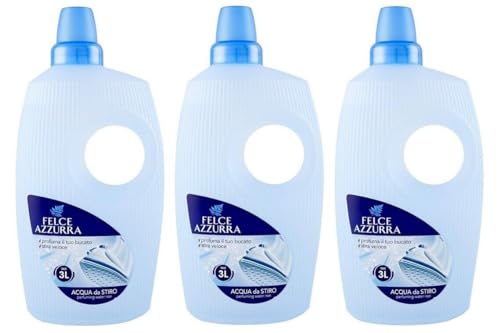 Felce Azzurra Acqua Profumata per Ferro da Stiro, 3 unidades, agua perfumada para plancha 1000 ml