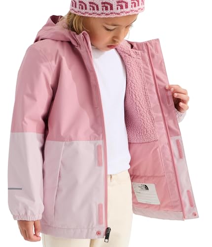 Image of THE NORTH FACE Kids' Antora Rain Jacket | Waterproof, Breathable, 3-piece Hood, Secure Zip Hand Pocket