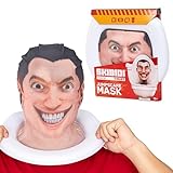 SKIBIDI Toilet Jumpscare Mask, Ultimate Jumpscare Mask, YouTube Animation Sensation, Officially Licensed Toilet Merch