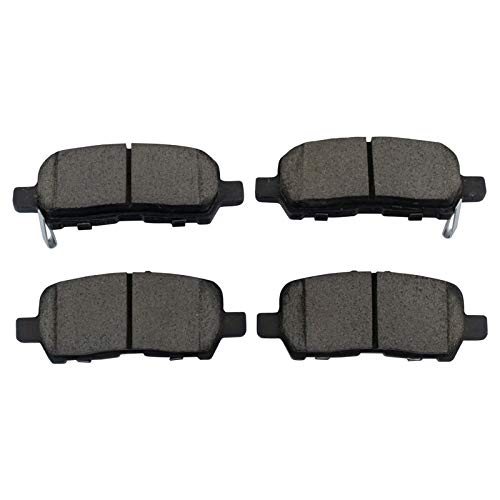 TRQ Rear Brake Pads Ceramic Compatible with 2005-2009 Buick LaCrosse 2011-2013 Chevrolet Impala 2014-2016 Impala Limited 2004-2008 Pontiac Grand Prix by TRQ - Image 4