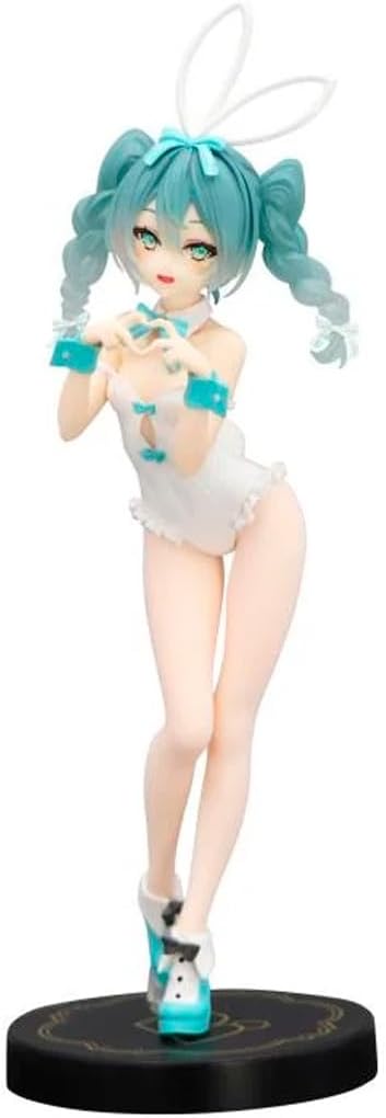 Hatsune Anime BiCute Bunnies Rurudo White Color Version Action Figure Anime Decor Statue Toy Figurine 10.63" in