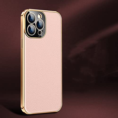 Coque silicone antichoc iPhone 12 Mini - Protection intégrale galvanisée rose