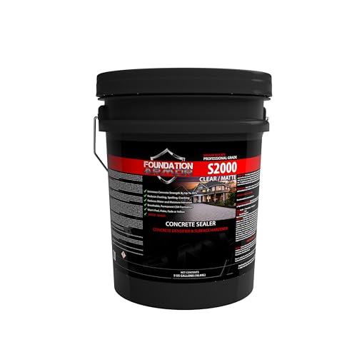 Armor S2000 Sodium Silicate Concrete Sealer and Surface Hardener (S2000-5 Gallon Pail)