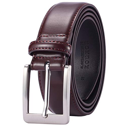 Image of XOUXOU Men's Casual Leather Jeans Belts Classic Work Business Dress Belt with Prong Buckle for Men