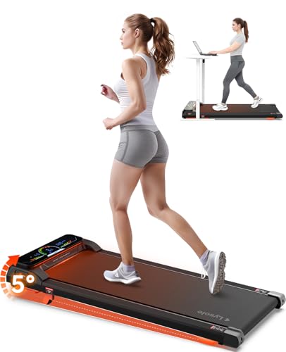 Lysole Walking Pad Treadmill with Incline,Treadmills for Home and Office,340 Lb Capacity,4 in 1...