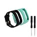 Produktbild WEINISITE Silikon Armband Ersatzarmband mit Montagewerkzeug für Garmin Vivosmart HR (#7)