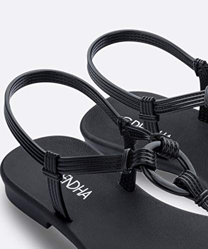 Sandália Grendha Cacau Resort Feminino Preto 36