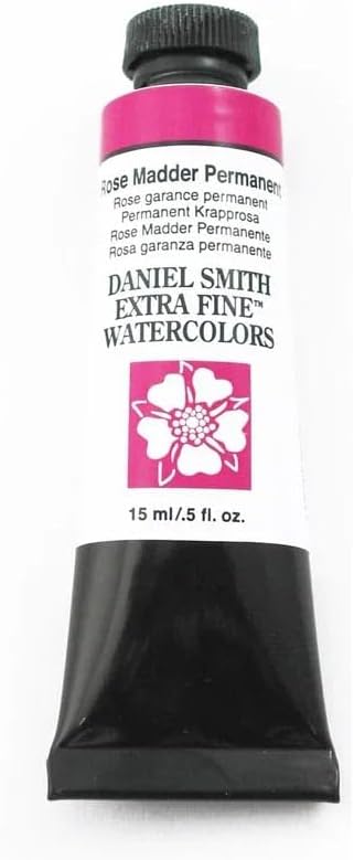 Extra Fine Watercolor 15ml Paint Tube, Rose Madder Permanent, 0.5 Fl Oz (Pack of 1)