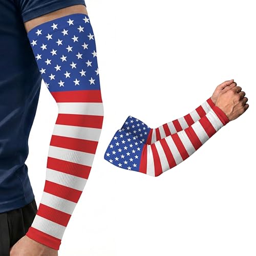 ARMORAY Arm Sleeves for Men UV Protection Cooling SPF 50 Sun Sleeves Sports
