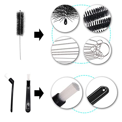 13pcs Kaffee Reinigungsbürste Espresso Reinigungspinsel Siebträger Reinigungsbürste Kaffeemühle Reinigungsbürste… – Bild 3