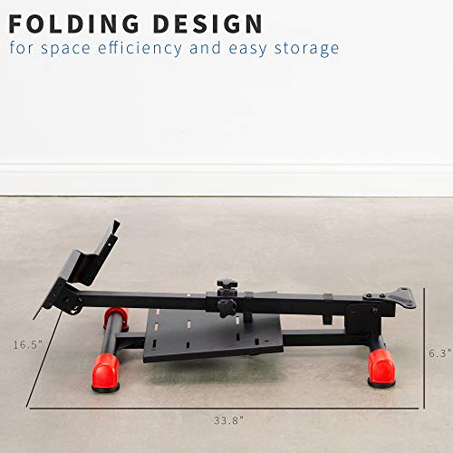 VIVO Racing Wheel Stand with Gear Shifter and Pedal Mount