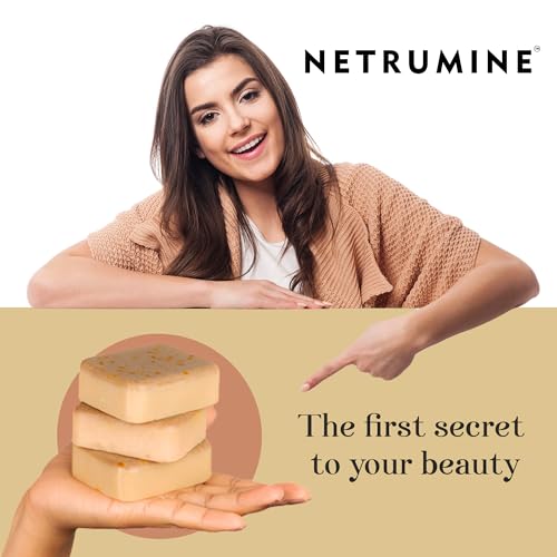 Image of Magic Soap 3 Pack Bath Soap Bar for Deep Cleansing Tan Removal Skin Brightening with Saffron Sandalwood Suitable for All Skin Types Daily Bath Soap | 100g (Each)