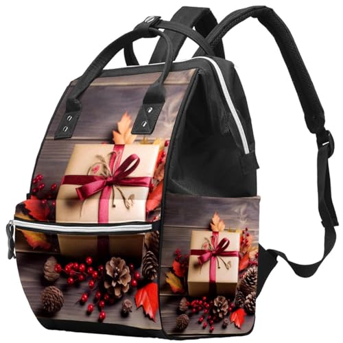 Sac à dos de voyage compact 10.6x7.8x14 in motif feuilles d'automne I6f3zt44ewgcgl