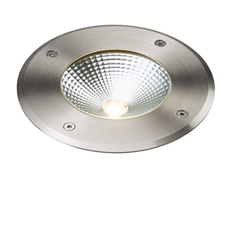 230V IP65 9W LED Stainless Steel Recessed Ground Light 3000K