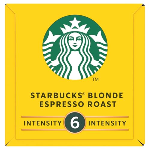 Image of STARBUCKS Blonde Espresso Roast Nespresso Capsules, 10 Capsules