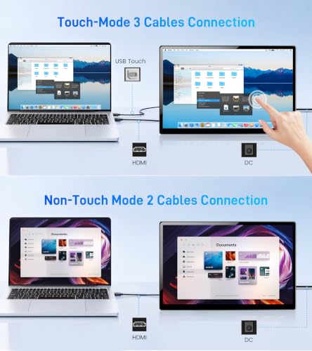 Image of 14 inch Touchscreen Monitor(Inky)