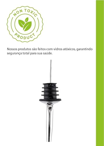 Bico Dosador de Bebida Aço Inox 2 unidades Weck