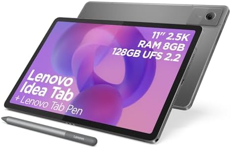 Lenovo Idea Tab - Display 11" 2.5K (2560x1600) 90Hz, Processor Me...
