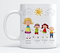Your personalised ceramic mug is printed using dye-sublimation with a premium quality finish. With 4 Lines of Custom Text available this is the must have Personal Gift for this season. EASY TO CUSTOMISE - Simply select 'Customise Now' and proceed to ...