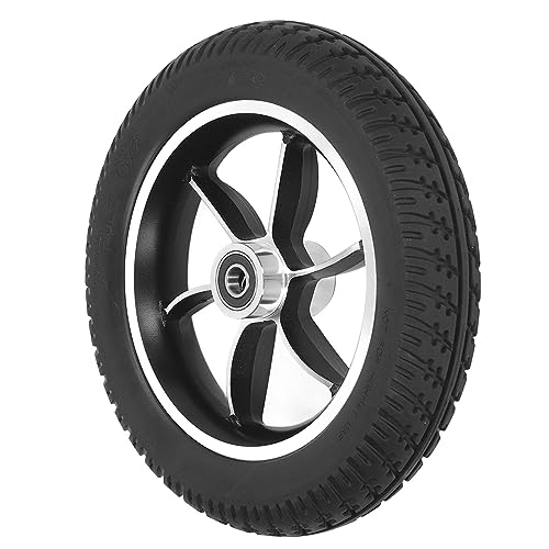 Leapiture 10in Wheelchair Wheel PU Wheel Low Noise Walker Caster Tire Practical Sturdy Replacement for Rollator Trolley