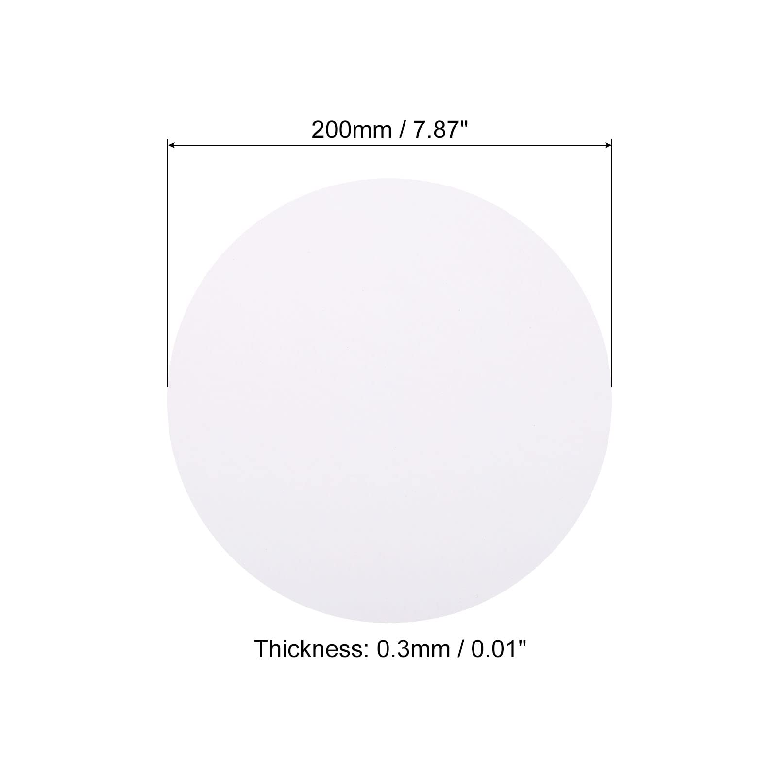 PATIKIL 7.9-inch Round Cardboard Paper - Image 2