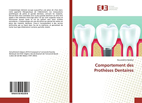 livre Comportement des Prothèses Dentaires