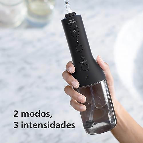 Philips Sonicare Power Flosser 3000 Cordless Irrigador oral, HX3826/33, Negro - imagen 5