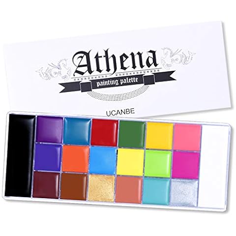 Pintura facial y corporal de 20 colores Beauty Searcher Cover
