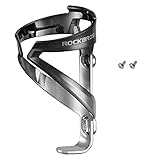 ROCKBROS Flaschenhalter Fahrrad Getränkehalter für Rennrad, Mountainbikes aus Hochfestem PC Univeral 33g Leichtgewicht 3 Farben