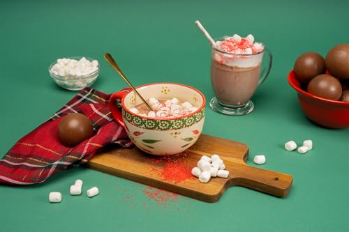 Dunkin' Hot Chocolate BOMB 4 Pack Assorted Flavors Bundle- Original, Mint, Du...