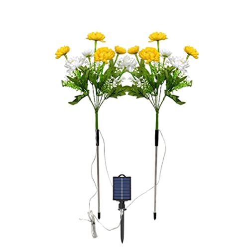 Lampe à économie d'énergie solaire étanche lotus