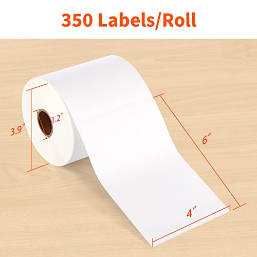 JADENS Direct Thermal Shipping Label, 4x6-350 Labels, Commercial Grade by JADENS - Image 2